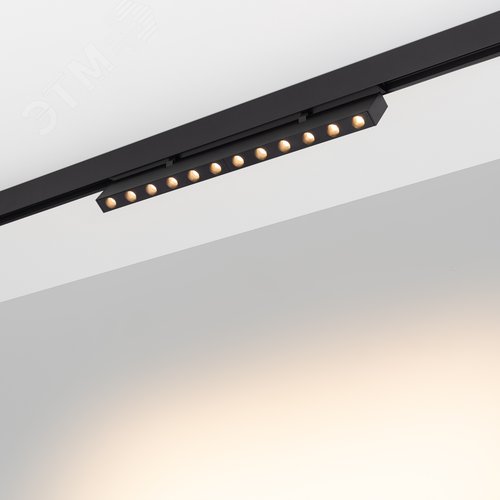 Светильник MAG-DOTS-FOLD-25-S400-12W Warm3000 (BK, 30 deg, 24V) ( IP20 Металл, 3 года) - фото 2