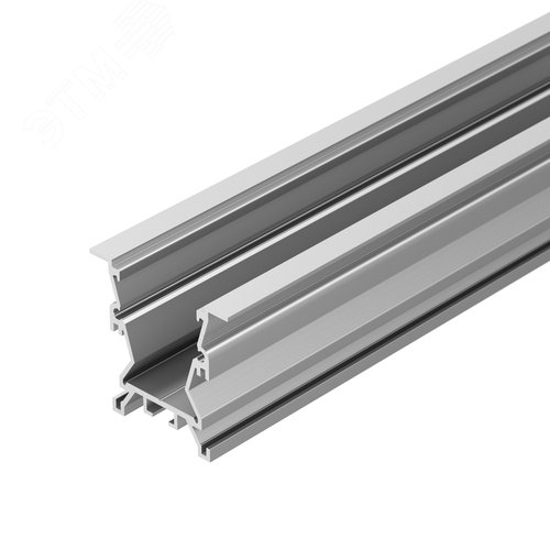 Профиль с экраном ALU-WIDE-FL-H35-2000 ANOD+FROST (ARL, Алюминий) 2