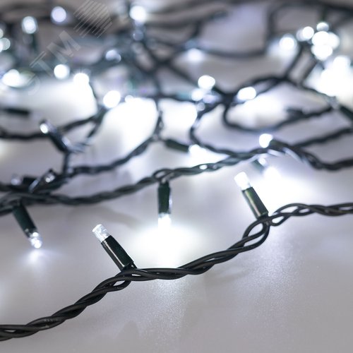Гирлянда светодиодная декоративная ARD-STRING-PRO-1000-GREEN-100LED-PULSE White 230V, 7W ARDCL, IP65 - Arlight