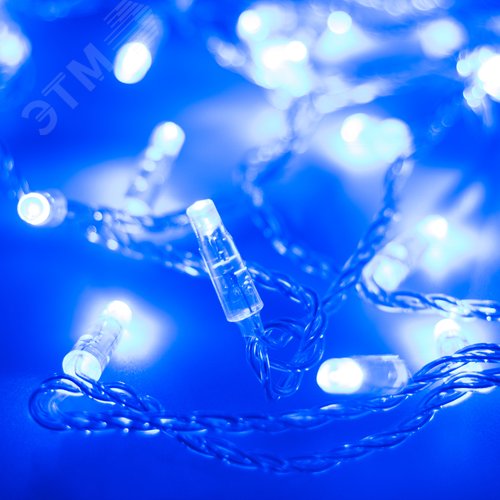 Гирлянда светодиодная декоративная ARD-STRING-CLASSIC-10000-CLEAR-100LED-STD BLUE 230V, 7W ARDCL, IP65 2