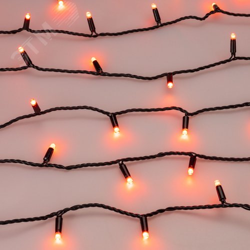 Гирлянда светодиодная декоративная ARD-STRING-CLASSIC-10000-BLACK-100LED-LIVE RGB-DMX 24V, 10W ARDCL, IP65 - фото 4