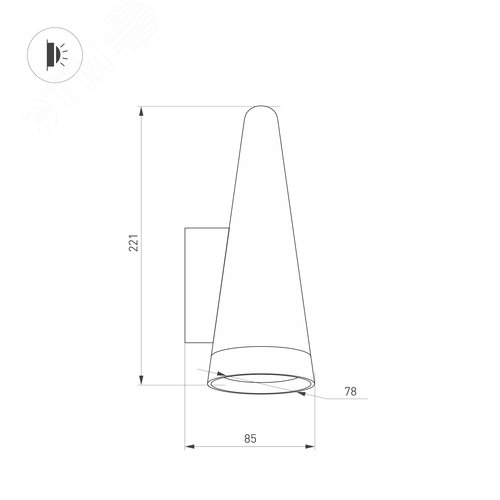 Блок питания ARPV-12020-D (12V, 1.7A, 20W) (ARL, IP67 Металл, 3 года) 15