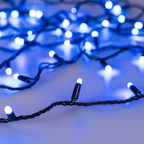 Гирлянда светодиодная декоративная ARD-STRING-CLASSIC-20000-BLACK-200 LED-MILK-SYNC RGB 230V, 13W ARDCL, IP65 - фото 7