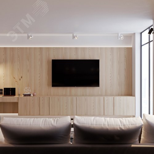 Светильник SP-POLO-SURFACE-FLAP-R85-15W Warm3000 (WH-WH, 40 deg) (ARL, IP20 Металл, 3 года) (027552) 9