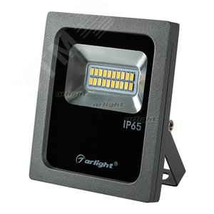Светодиодный прожектор AR-FLG-FLAT-10W-220V Day | 022572 | Arlight - Arlight