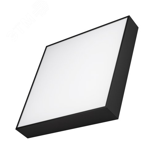 Светильник SP-QUADRO-S400x400-40W Day4000 (BK, 120 deg, 230V) (, IP40 Металл, 3 года) - Arlight
