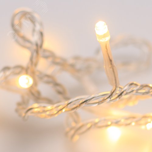 Гирлянда светодиодная декоративная ARD-STRING-HOME-5000-CLEAR-50LED-STD WARM 230V, 3.5W ARDCL, IP20 6