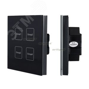Сенсорная панель DALI-113-4G-DIM-IN (BUS, черная) (IARL, -) (026773) - Arlight