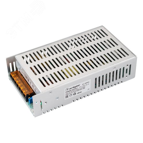 Блок питания JTS-250-24-A (0-24V, 10.4A, 250W) (ARL, IP20 Сетка, 2 года) - Arlight