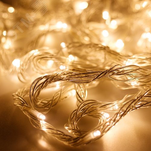 Гирлянда светодиодная декоративная ARD-STRING-HOME-10000-CLEAR-99LED-RUN WARM 230V, 10.5W ARDCL, IP20 - фото 3