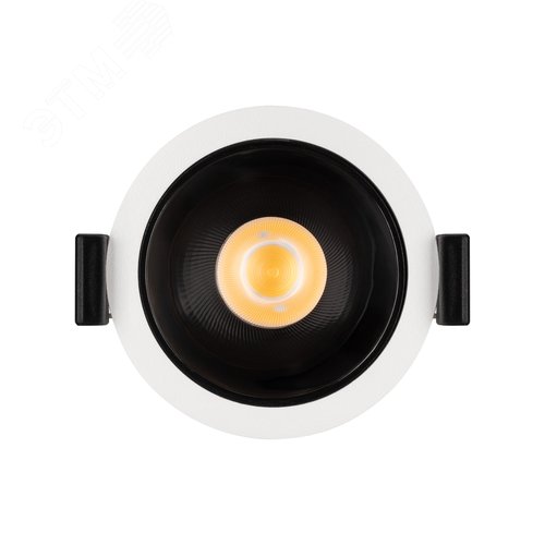 Светильник MS-ATLAS-BUILT-R66-15W Warm3000 (WH-BK, 35 deg, 230V) (IP20 металл, 5 лет) - фото 3