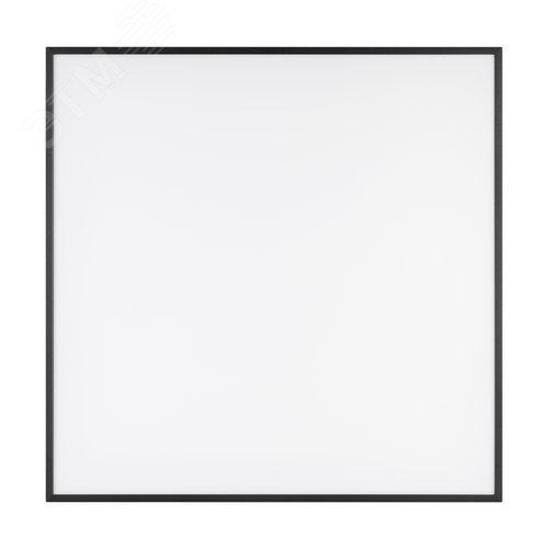 Светильник SP-QUADRO-S400x400-40W Day4000 (BK, 120 deg, 230V) (, IP40 Металл, 3 года) - фото 5