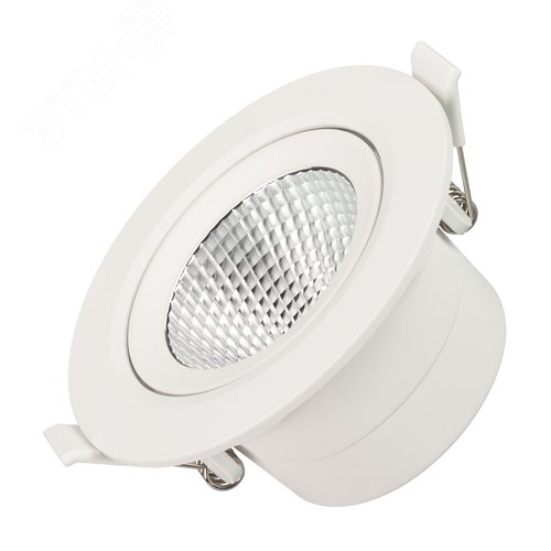 Светильник LTD-POLAR-TURN-R105-10W Day4000 (WH, 36 deg, 230V) (ARL, IP20 Пластик, 3 года) - Arlight