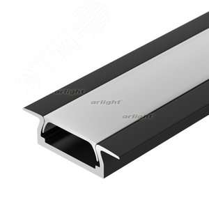 Профиль MIC-F-2000 ANOD Black (ARL, Алюминий) (015039) - ТСС