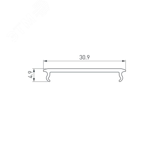 Тубус картонный ARL-55х3х2050 (с крышкой) (Картон) 7