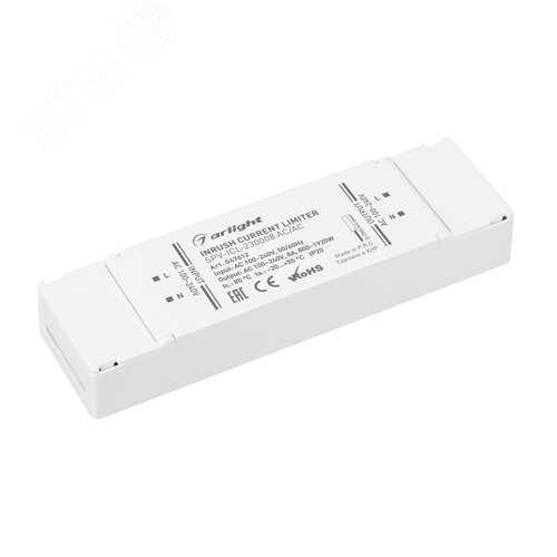 Ограничитель пускового тока SPV-ICL-230008 AC/AC (100-240V, 8A) (IP20 Пластик, 5 лет) - Arlight