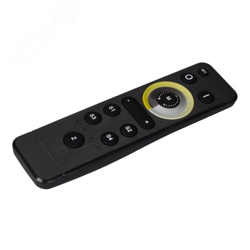 Пульт ARL-SIRIUS-DIM/MIX Black 4 зоны, 2.4G ARL, IP20 пластик, 3 года - Arlight