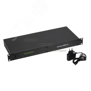 Контроллер LT-Artnet-DMX-8 (220V, 4096CH) (ARL, IP20 Металл, 1 год) (018607)
