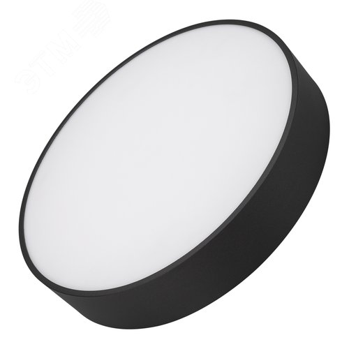 Светильник SP-RONDO-R350-30W Warm3000 (BK, 120 deg, 230V) (, IP40 Металл, 3 года) - Arlight