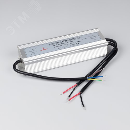 Блок питания ARPV-LG12350-PFC-A (12V, 29.0A, 350W) (ARL, IP67 Металл, 5 лет) - фото 3