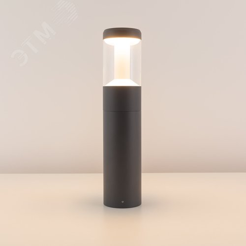 Светильник LGD-STEM-BOLL-H500-10W Warm3000 (GR, 185 deg, 230 В) (ARL, IP65 Металл, 3 года) - фото 5