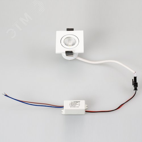 Светильник светодиодный LTM-S50x50WH 5W Day White 25deg IP40 металл 3 года - фото 5