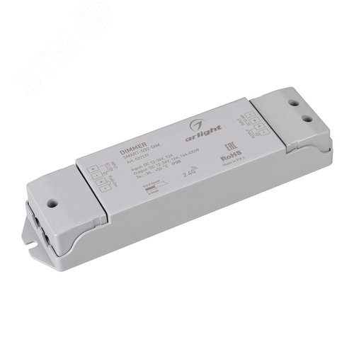 Диммер SMART-D32-DIM (12-36V, 12A, 0/1-10V) (ARL, IP20 Пластик, 5 лет) - Arlight