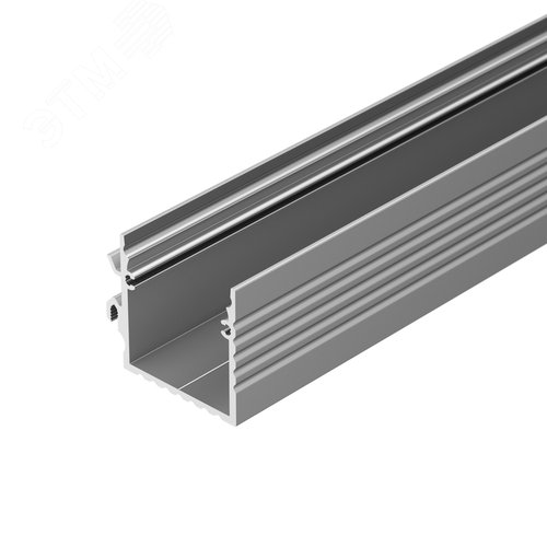 Профиль с экраном ALU-BASE-PW35S-2000 ANOD+FROST AG (металл) 3
