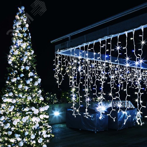 Гирлянда светодиодная декоративная ARD-EDGE-PRO-4000x600-WHITE-128LED-STD WHITE 230V, 8W ARDCL, IP65 4