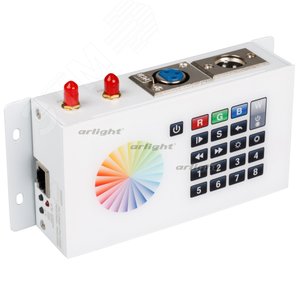 Контроллер DMX SR-2816WI White (12V, WiFi, 8 зон) (ARL, IP20 Металл, 3 года) (019456) - Arlight