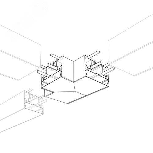 Трек LGD-2TR-TRACK-2000-BK (C) (ARL, IP20 Металл, 3 года) 16