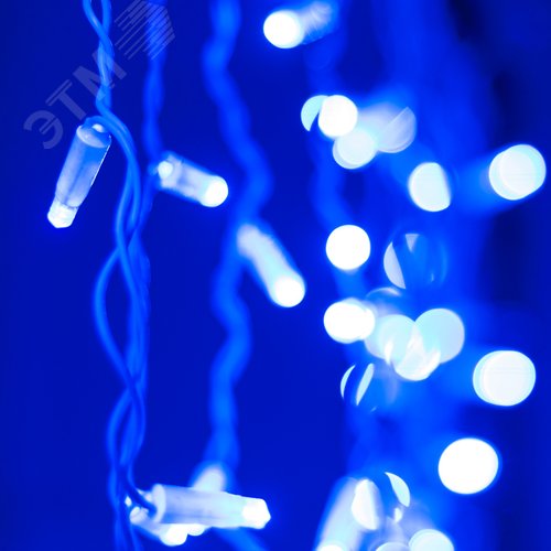 Гирлянда светодиодная декоративная ARD-EDGE-CLASSIC-2400x600-WHITE-88LED-STD BLUE 230V, 6W ARDCL, IP65 - фото 4