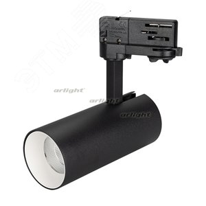 Светильник трековый SP-POLO-TRACK-LEG-R65-8W Day4000 (BK-WH, 40 deg) (ARL, IP20 Металл, 3 года) (027465) - Arlight