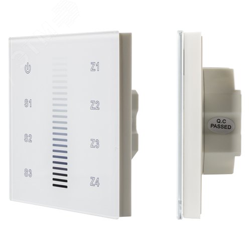 INTELLIGENT ARLIGHT Сенсорная панель DALI-901-11-ADDR-3SC-DIM-DT6-IN White (BUS) (IARL, IP20 Пластик, 3 года) (037190) - Arlight