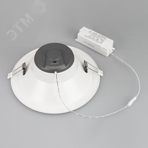 Светильник IM-STORM-R230-28W Day4000-MIX (WH, 80 deg, 230V) (IP20 металл, 3 года) - фото 8