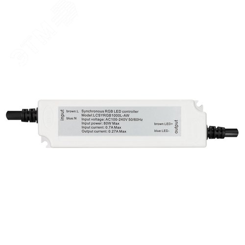 Контроллер ARD-CLASSIC-SYNC-RGB-1000LED Black (230V, 80W, RF ПДУ) (ARDCL, Закрытый) - фото 2