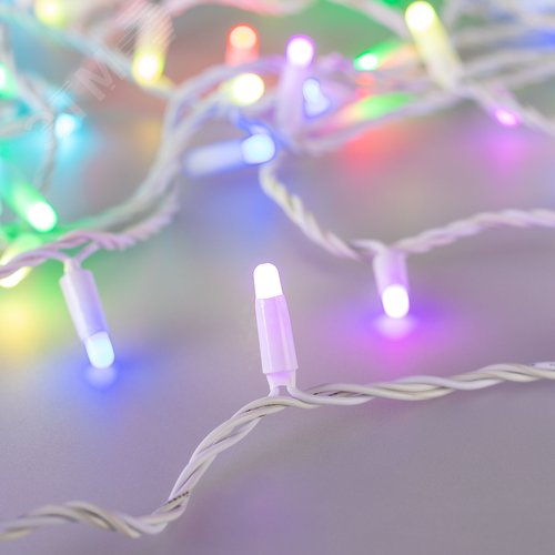 Гирлянда светодиодная декоративная ARD-STRING-CLASSIC-10000-WHITE-100LED-MILK-LIVE RGB-DMX 24V, 10W ARDCL, IP65 - Arlight