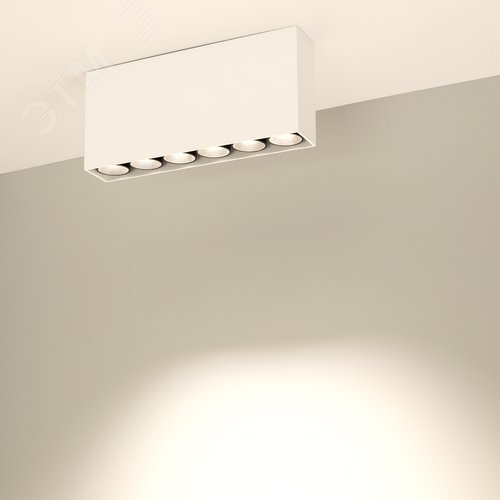 Светильник SP-ORIENT-SURFACE-TC-S186x35-15W Warm3000 (WH, 30 deg, 230V) (IP20 металл, 5 лет) - фото 6