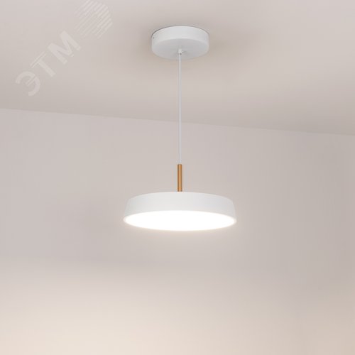 Светильник SP-ELEGANT-R300-17W Day4000 (WH, 120 deg, 230V) (IP20 металл, 3 года) - фото 4