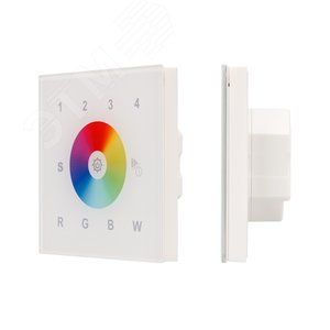 Панель Sens SR-2820AC-RF-IN White (220V,RGBW,4зоны (ARL, IP20 Пластик, 3 года) (017857) - Arlight