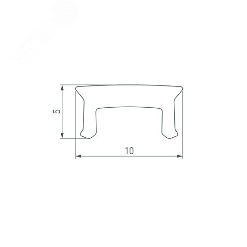 Блок питания ARJ-KE25350A (9W, 350mA, PFC) (ARL, IP20 Пластик, 5 лет) 9