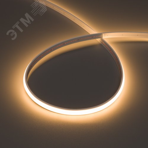 Лента герметичная MOONLIGHT-TOP-X544-10x5mm 24V Warm2700 10 W/m, IP65, 5m, wire x1, вывод прямой, 3 года - Arlight