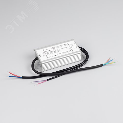Блок питания ARPV-UH24100-PFC-0-10V (24V, 4.2A, 100W) (ARL, IP67 Металл, 7 лет) - фото 2