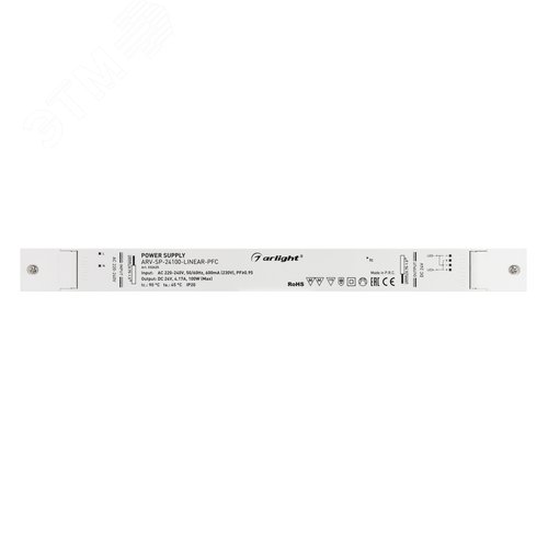 Гирлянда светодиодная декоративная ARD-ICEFALL-CLASSIC-D12-500-5PCS-CLEAR-72LED-LIVE WHITE 230V, 6W ARDCL, IP65 5