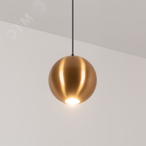Светильник SP-ELEMENTA-ORB-R100-9W Day4000 (GD, 39 deg, 230V) (IP40 металл, 3 года) - фото 8