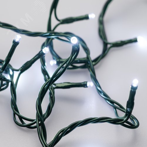 Гирлянда светодиодная декоративная ARD-STRING-HOME-5000-GREEN-50LED-FLASH WHITE 230V, 3.5W ARDCL, IP20 4