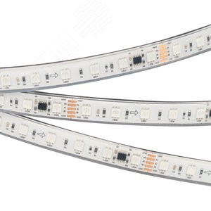 Лента DMX-5000PGS-5060-60 24V Cx6 RGB (14mm, 14.4W/m, IP67) (Arlight, Закрытый, IP67)