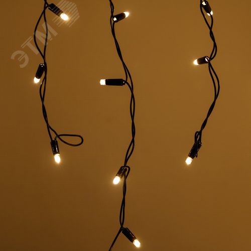 Гирлянда светодиодная декоративная ARD-EDGE-PRO-5600x900-BLACK-240LED-STD WARM 230V, 15W ARDCL, IP65 4