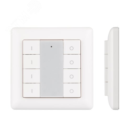 Панель Knob SR-KN9550K8-UP White (KNX, DIM) (ARL, -) (021370) 2