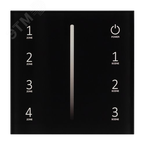 Заглушка для PDS-F черная глухая (ARL, Пластик) 3